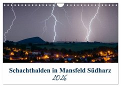 Cover Schachtanlagen in Mansfeld Südharz (Wandkalender 2026 DIN A4 quer), CALVENDO Monatskalender