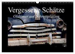 Cover Vergessene Schätze - Oldtimer auf Schrottplätzen (Wandkalender 2026 DIN A3 quer), CALVENDO Monatskalender