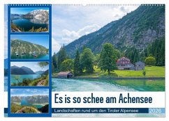 Es is so schee am Achensee 2026 (Wandkalender 2026 DIN A2 quer), CALVENDO Monatskalender