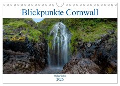 Cover Blickpunkte Cornwall (Wandkalender 2026 DIN A4 quer), CALVENDO Monatskalender