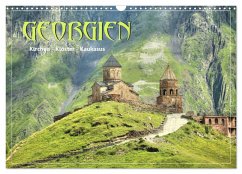 Georgien - Kirchen Klöster Kaukasus (Wandkalender 2026 DIN A3 quer), CALVENDO Monatskalender Cover Georgien - Kirchen Klöster Kaukasus (Wandkalender 2026 DIN A3 quer), CALVENDO Monatskalender