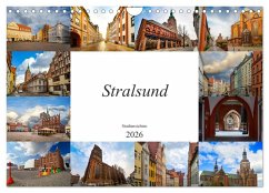Cover Stralsund Stadtansichten (Wandkalender 2026 DIN A4 quer), CALVENDO Monatskalender