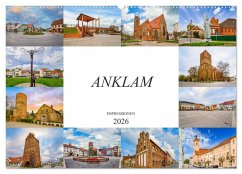 Anklam Impressionen (Wandkalender 2026 DIN A2 quer), CALVENDO Monatskalender