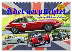 Cover Adel verpflichtet - Englische Oldtimer am Berg (Wandkalender 2026 DIN A3 quer), CALVENDO Monatskalender