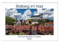 Cover Stolberg im Harz (Wandkalender 2026 DIN A4 quer), CALVENDO Monatskalender