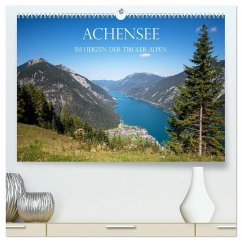 Achensee - im Herzen der Tiroler Alpen (hochwertiger Premium Wandkalender 2026 DIN A2 quer), Kunstdruck in Hochglanz