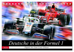Deutsche in der Formel 1 (Tischkalender 2026 DIN A5 quer), CALVENDO Monatskalender Deutsche in der Formel 1 (Tischkalender 2026 DIN A5 quer), CALVENDO Monatskalender