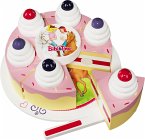 Torte Bibi Blocksberg und Tina zum schneiden aus Holz