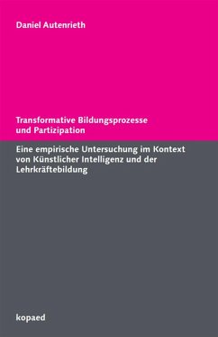 Cover Transformative Bildungsprozesse und Partizipation (eBook, PDF)