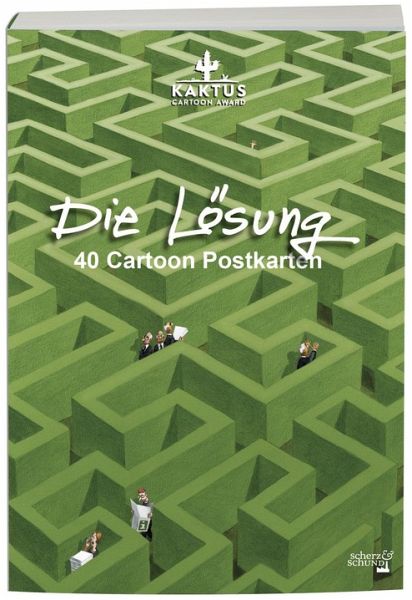 Cartoon Postkarten - Die Lösung Cartoon Postkarten - Die Lösung