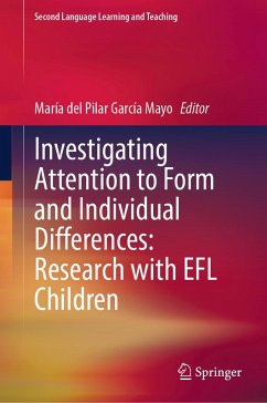 Cover Investigating Attention to Form and Individual Differences:Research with EFL Children (eBook, PDF)