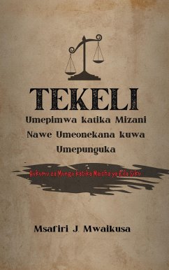 Cover Tekeli: Hukumu za Mungu katika Maisha ya Kila Siku (eBook, ePUB)