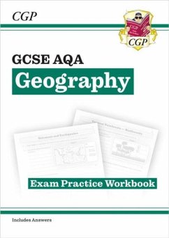 Cover GCSE Geography AQA Exam Practice Workbook (includes answers)