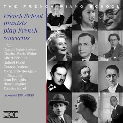 French School Pianists Play French Concertos Cover French School Pianists Play French Concertos