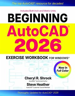 Beginning AutoCAD® 2026 Exercise Workbook (eBook, ePUB) - Shrock, Cheryl R.; Heather, Steve