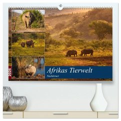 Cover Afrikas Tierwelt: Nashörner (hochwertiger Premium Wandkalender 2026 DIN A2 quer), Kunstdruck in Hochglanz
