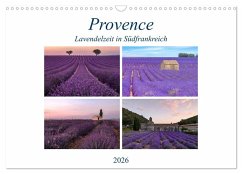 Provence, Lavendelzeit in Südfrankreich (Wandkalender 2026 DIN A3 quer), CALVENDO Monatskalender
