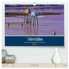 Cover Vendée Aus dem Meer steigender Himmel Frankreichs (hochwertiger Premium Wandkalender 2026 DIN A2 quer), Kunstdruck in Hochglanz