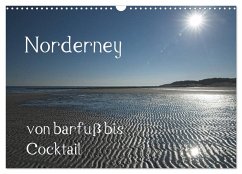 Cover Norderney - von barfuss bis Cocktail (Wandkalender 2026 DIN A3 quer), CALVENDO Monatskalender