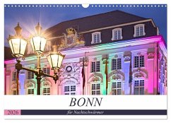BONN für Nachtschwärmer (Wandkalender 2026 DIN A3 quer), CALVENDO Monatskalender