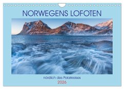 Cover Norwegens Lofoten (Wandkalender 2026 DIN A4 quer), CALVENDO Monatskalender