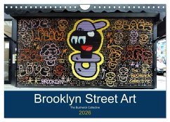 Cover Brooklyn Street Art (Wandkalender 2026 DIN A4 quer), CALVENDO Monatskalender
