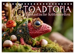 Cover Toadtopia. Fantastische Krötenwelten (Tischkalender 2026 DIN A5 quer), CALVENDO Monatskalender