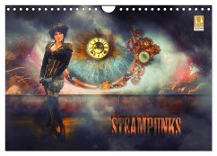 Steampunks (Wandkalender 2026 DIN A4 quer), CALVENDO Monatskalender