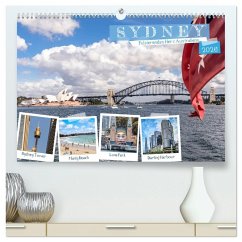 Sydney - Pulsierendes Herz Australiens (hochwertiger Premium Wandkalender 2026 DIN A2 quer), Kunstdruck in Hochglanz Sydney - Pulsierendes Herz Australiens (hochwertiger Premium Wandkalender 2026 DIN A2 quer), Kunstdruck in Hochglanz