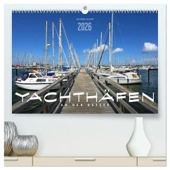 Cover YACHTHÄFEN AN DER OSTSEE (hochwertiger Premium Wandkalender 2026 DIN A2 quer), Kunstdruck in Hochglanz