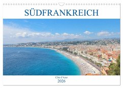Cover Südfrankreich - Côte d'Azur (Wandkalender 2026 DIN A3 quer), CALVENDO Monatskalender