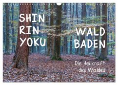 Cover Shinrin yoku - Waldbaden 2026 (Wandkalender 2026 DIN A3 quer), CALVENDO Monatskalender