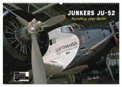 Cover Junkers Ju-52 Rundflug über Berlin (Wandkalender 2026 DIN A2 quer), CALVENDO Monatskalender