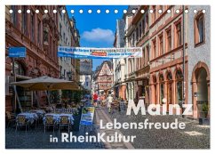 Cover Mainz - Lebensfreude in RheinKultur (Tischkalender 2026 DIN A5 quer), CALVENDO Monatskalender