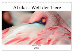 Cover Afrika - Welt der Tiere (Wandkalender 2026 DIN A3 quer), CALVENDO Monatskalender