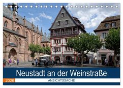 Neustadt an der Weinstraße - Ansichtssache (Tischkalender 2026 DIN A5 quer), CALVENDO Monatskalender