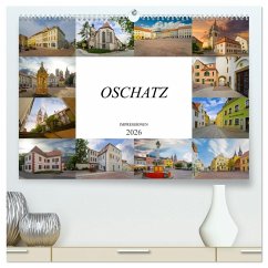 Oschatz Impressionen (hochwertiger Premium Wandkalender 2026 DIN A2 quer), Kunstdruck in Hochglanz
