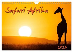 Safari Afrika (Wandkalender 2026 DIN A4 quer), CALVENDO Monatskalender Safari Afrika (Wandkalender 2026 DIN A4 quer), CALVENDO Monatskalender