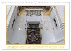 Cover Jugendstil-Baukunst in Wien (Wandkalender 2026 DIN A3 quer), CALVENDO Monatskalender