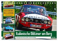 Cover Italienische Oldtimer am Berg (Tischkalender 2026 DIN A5 quer), CALVENDO Monatskalender