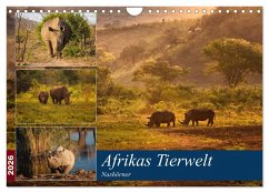 Cover Afrikas Tierwelt: Nashörner (Wandkalender 2026 DIN A4 quer), CALVENDO Monatskalender
