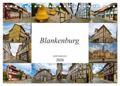 Cover Blankenburg Impressionen (Tischkalender 2026 DIN A5 quer), CALVENDO Monatskalender