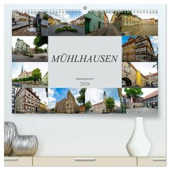 Cover Mühlhausen Impressionen (hochwertiger Premium Wandkalender 2026 DIN A2 quer), Kunstdruck in Hochglanz