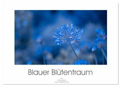 Cover Blauer Blütentraum (Wandkalender 2026 DIN A4 quer), CALVENDO Monatskalender