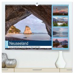 Neuseeland - Eine fotografische Rundreise von Nord nach Süd (hochwertiger Premium Wandkalender 2026 DIN A2 quer), Kunstdruck in Hochglanz Neuseeland - Eine fotografische Rundreise von Nord nach Süd (hochwertiger Premium Wandkalender 2026 DIN A2 quer), Kunstdruck in Hochglanz