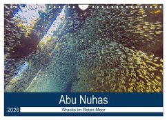 Abu Nuhas - Wracks im Roten Meer (Wandkalender 2026 DIN A4 quer), CALVENDO Monatskalender