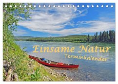 Cover Einsame Natur - Terminkalender (Tischkalender 2026 DIN A5 quer), CALVENDO Monatskalender