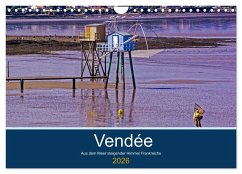 Cover Vendée Aus dem Meer steigender Himmel Frankreichs (Wandkalender 2026 DIN A4 quer), CALVENDO Monatskalender