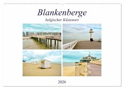 Cover Blankenberge - belgischer Küstenort (Wandkalender 2026 DIN A2 quer), CALVENDO Monatskalender
