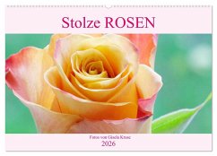 Cover Stolze Rosen (Wandkalender 2026 DIN A2 quer), CALVENDO Monatskalender